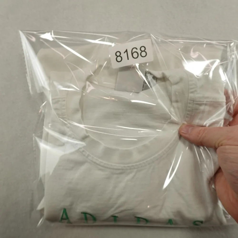 Adidas‎ T-Shirt Men XL White Island Country Club Scenic Graphic Tee Flaws